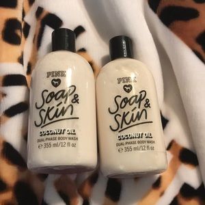 PINK Coconut dual phase body wash